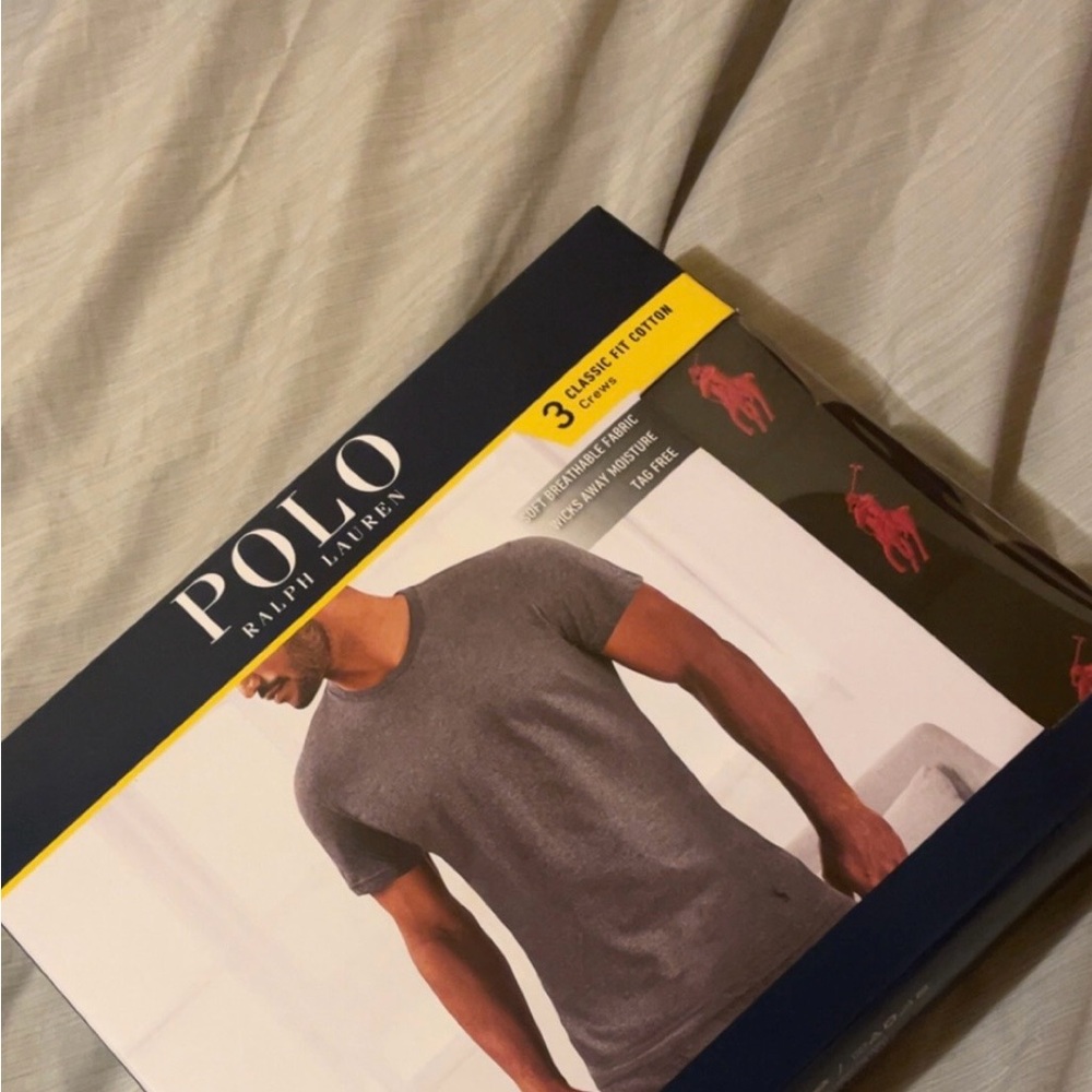 Polo by Ralph Lauren Gray Men's Shirt